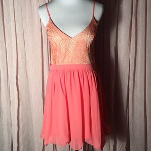 Parvenue Size L Open Back Dress